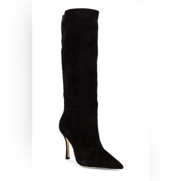 CLOSET CLOSING Larroude The Kate Boot in Black Sz 6 Revolve - Picture 1 of 9